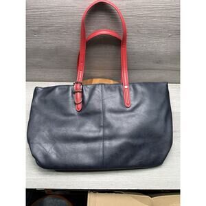 D.KELLY HANDBAG LEATHER BLU SOLID COLOR